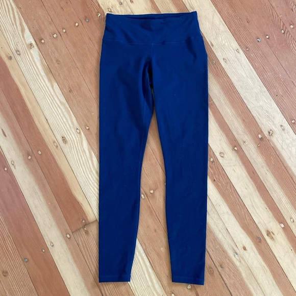 Prana Navy Blue Athletic‎ Leggings XS - Picture 1 of 5